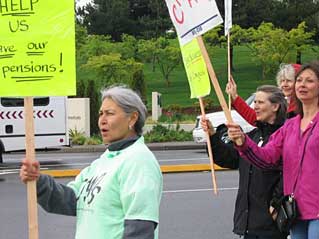 informational picketing in seattle