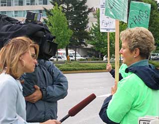 informational picketing in seattle
