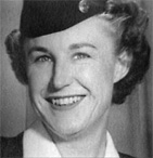 black and white photo of stewardess
