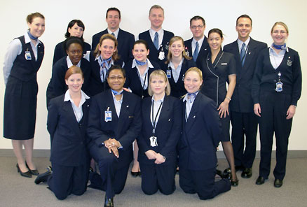 new hire flight attendants