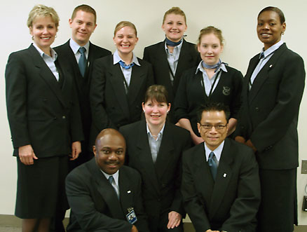 new hire flight attendants