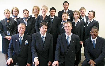 new hire flight attendants