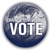 Change our world and vote