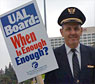 picketing at the united airlines shareholders rally