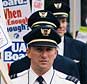 picketing at the united airlines shareholders rally
